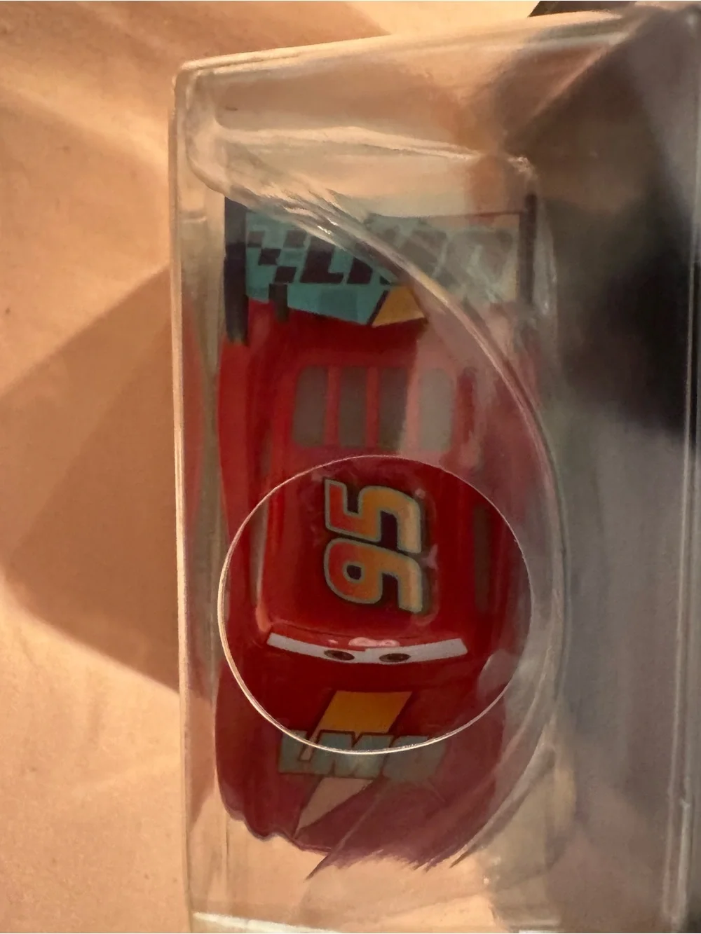 2026 BNIB Disney Pixar Cars Light Up Lightning McQueen Race To Celebrate Car